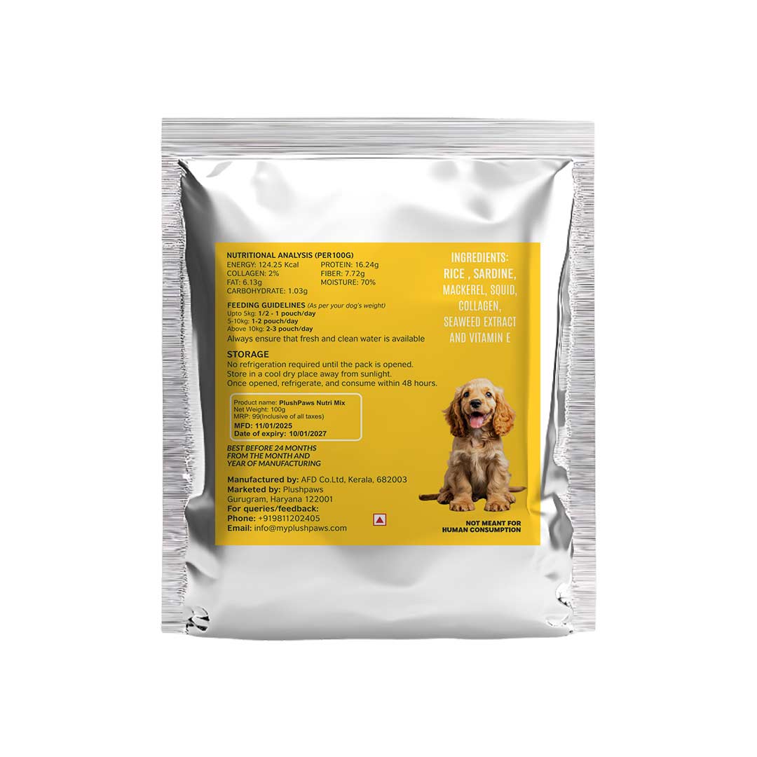 Nutri Mix (Fish & Collagen Meal for Dogs)-100g