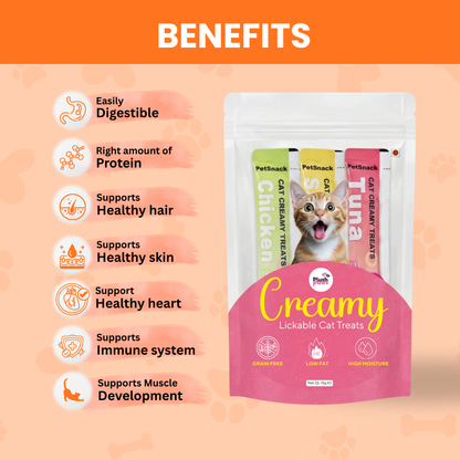 Plushpaws Cat Creamy Treats