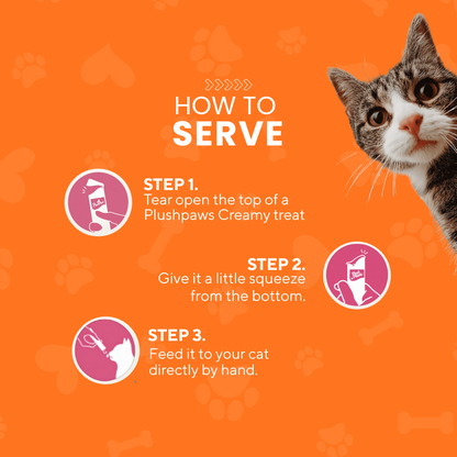 Plushpaws Cat Creamy Treats